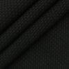 Mark & Peanni Black Thread Weave Structure Terry Rayon Premium Three Piece Suit Fabric (Unstitched - 3.75 Mtr)