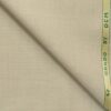 OCM Men's 35% Wool  Self Design 3.75 Meter Unstitched Suiting Fabric (Oat Beige)