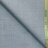 OCM Men's 35% Wool  Self Design 3.75 Meter Unstitched Suiting Fabric (Sky Blue)